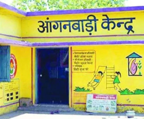 लापरवाही बरतने पर दो आंगनबाड़ी कार्यकर्ता सेवा से पृथक