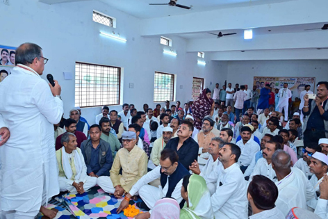 Ajay Singh's Visit to Panna--001